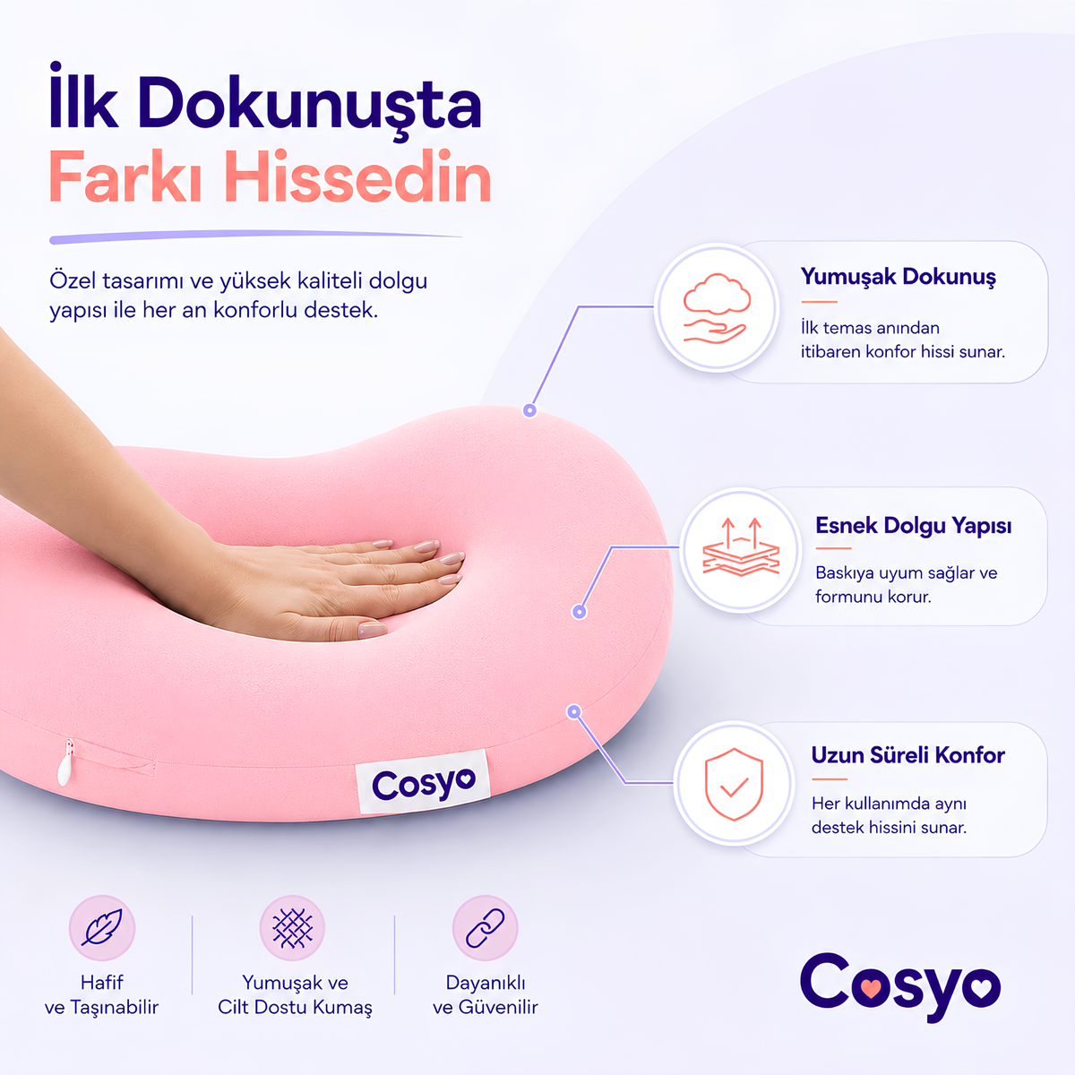 İlk dokunuşta farkı hissedin